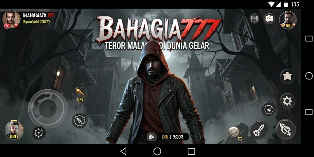 Tampilan gameplay menegangkan dalam <strong>BAHAGIA777</strong>, penuh dengan ketegangan dan misteri.