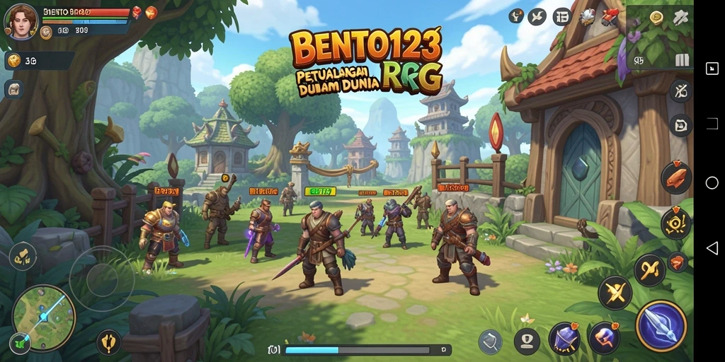 Tampilan gameplay BENTO123 yang seru dan mendebarkan.