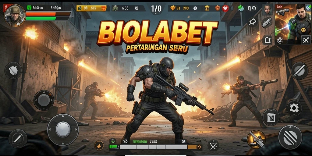 Tangkapan layar gameplay seru di BIOLABET dengan aksi mendebarkan.