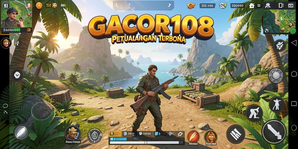 GACOR108 menampilkan gameplay menarik di dunia terbuka.