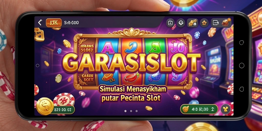 Screenshot gameplay GARASISLOT yang menampilkan mesin slot yang menarik.