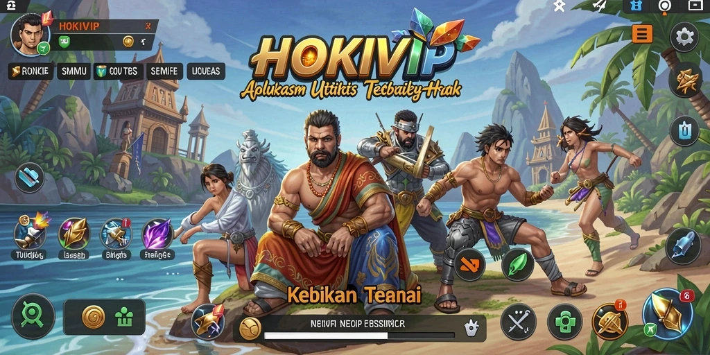 Screenshot dari tampilan antarmuka aplikasi HOKIVIP yang memudahkan pengguna.