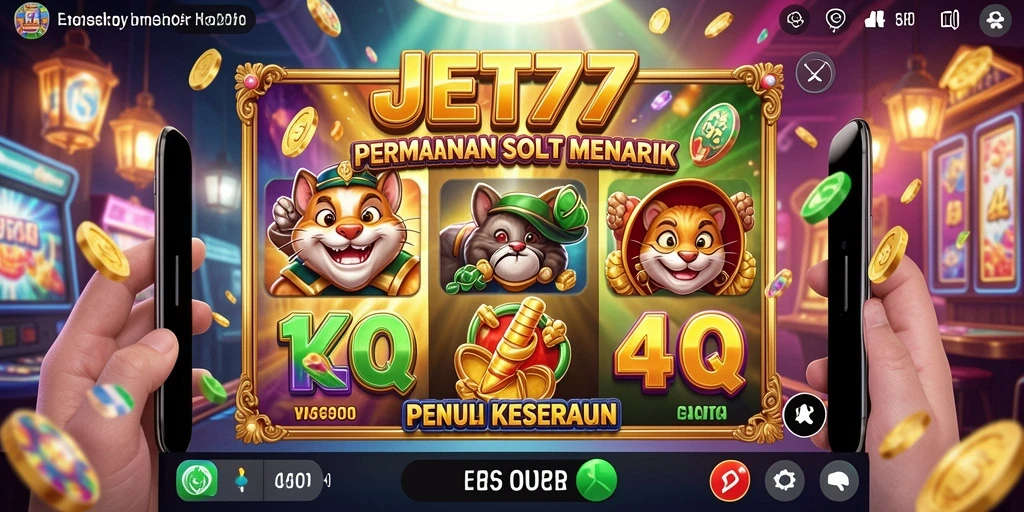 Tampilan menarik dari gameplay JET77 dengan berbagai slot yang mengasyikkan.