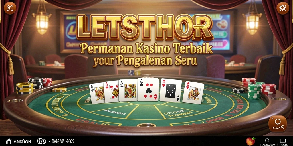 Tampilan gameplay LETSTHOR yang mendebarkan dan interaktif.