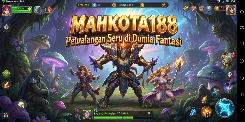 Tampilan gameplay seru dari MAHKOTA188 dengan petualangan yang menantang.