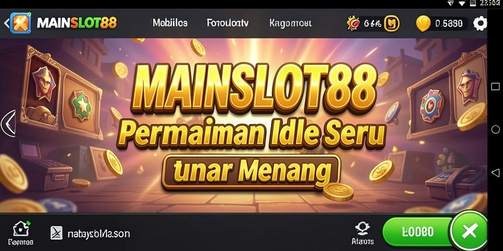 Tampilan gameplay MAINSLOT88 dengan fitur slot yang mengasyikkan.