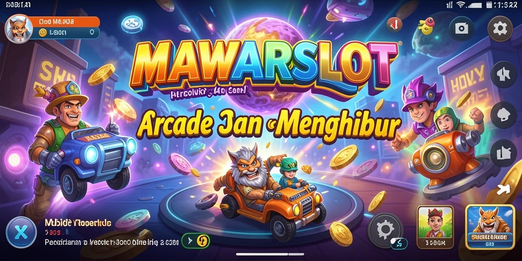 Tampilan gameplay seru dari MAWARSLOT saat menyelesaikan level.