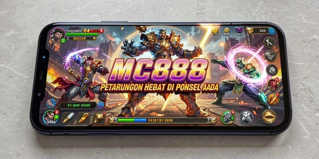 Tangkapan layar gameplay seru dari MC888, menunjukkan aksi pertarungan yang mendebarkan.