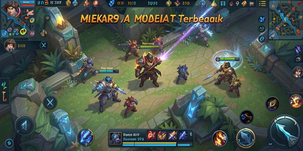 Screenshot gameplay <strong>MEKAR99</strong> menunjukkan aksi perang yang mendebarkan.