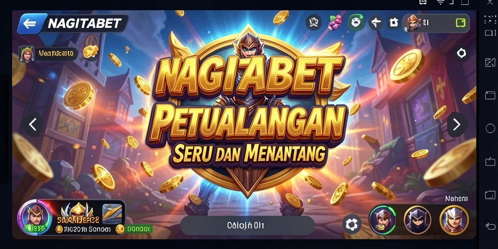 Tampilan gameplay NAGITABET yang menarik dan penuh petualangan.