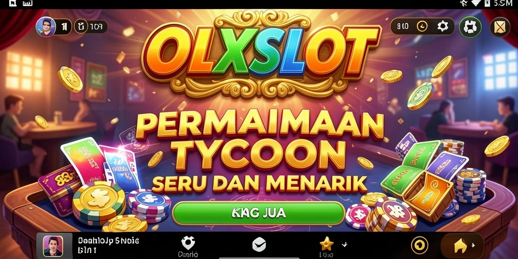 Tampilan gameplay OLXSLOT dengan strategi Tycoon yang menarik.