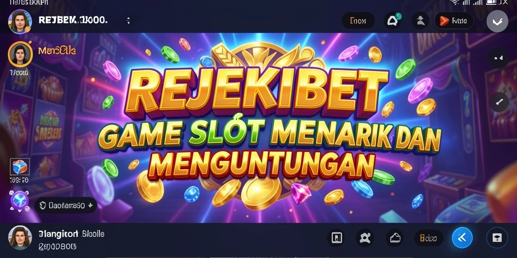 Tampilan gameplay REJEKIBET yang mendebarkan dan penuh warna.