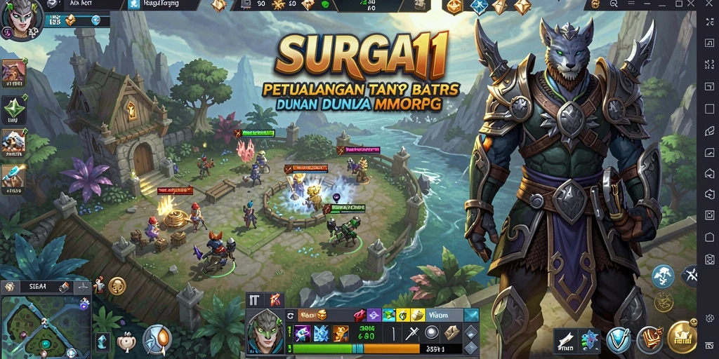 Gameplay menakjubkan dari SURGA11 yang penuh aksi dan petualangan.