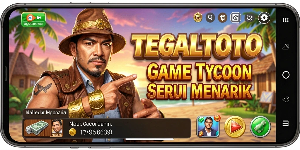 Gameplay seru TEGALTOTO dengan strategi bisnis yang mendalam.