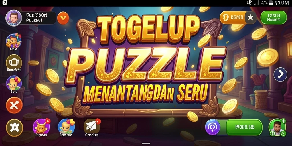 Tampilan gameplay seru dan menantang dari TOGELUP.